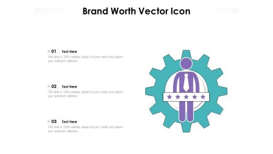 Brand Worth Vector Icon Ppt PowerPoint Presentation Outline Maker PDF