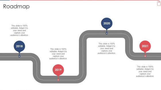 Branded Lender Pitch Deck Roadmap Ppt Model Deck PDF