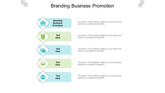 Branding Business Promotion Ppt PowerPoint Presentation Portfolio Inspiration Cpb Pdf