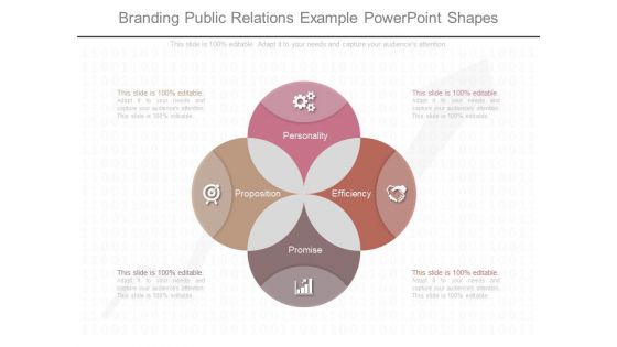 Branding Public Relations Example Powerpoint Shapes