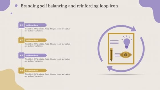 Branding Self Balancing And Reinforcing Loop Icon Guidelines PDF