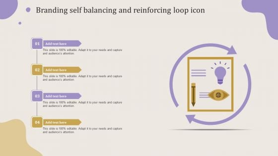 Branding Self Balancing And Reinforcing Loop Icon Guidelines PDF