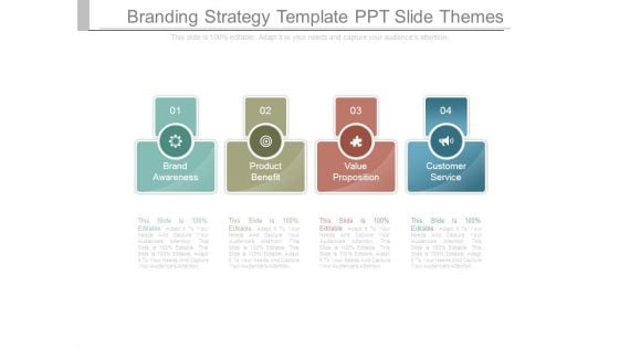 Branding Strategy Template Ppt Slide Themes