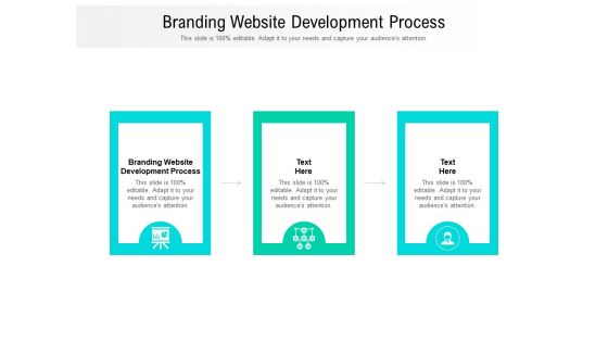 Branding Website Development Process Ppt PowerPoint Presentation Professional Example File Cpb Pdf