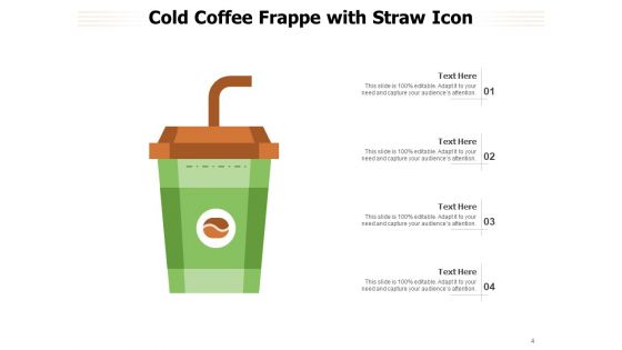 Break From Presentation Icon Coffee Bean Dispenser Icon Cold Coffee Ppt PowerPoint Presentation Complete Deck