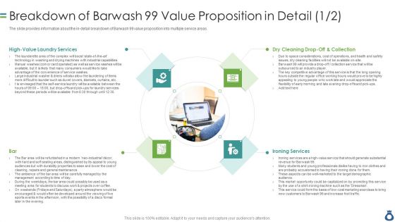 Breakdown Of Barwash 99 Value Proposition In Detail Services Topics PDF