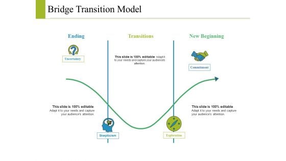 Bridge Transition Model Ppt PowerPoint Presentation Model Introduction