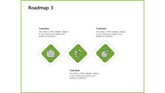 Budget Cost Project Plan Roadmap Three Stage Process Ppt Professional Picture PDF