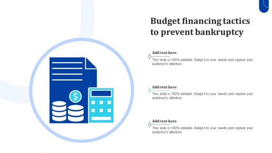 Budget Financing Tactics To Prevent Bankruptcy Introduction PDF Budget Financing Tactics To Prevent Bankruptcy Introduction PDF