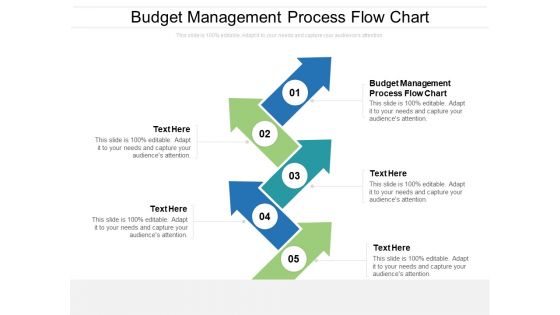 Budget Management Process Flow Chart Ppt PowerPoint Presentation Infographic Template Topics Cpb