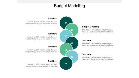 Budget Modelling Ppt PowerPoint Presentation File Show Cpb