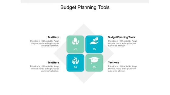 Budget Planning Tools Ppt PowerPoint Presentation Summary Example Cpb