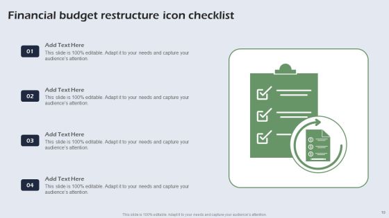 Budget Restructure Ppt PowerPoint Presentation Complete Deck With Slides Slide10