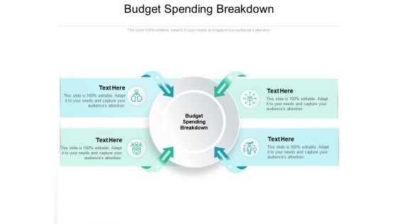 Budget Spending Breakdown Ppt PowerPoint Presentation Professional Layout Cpb Pdf