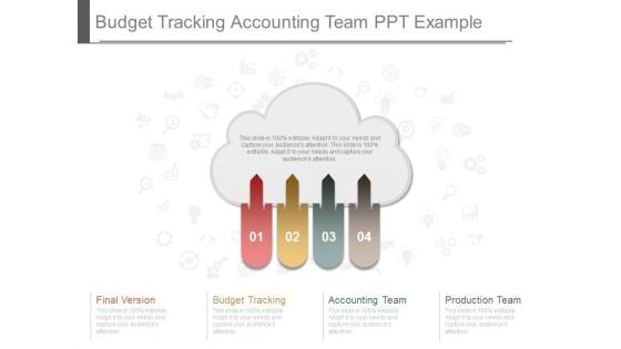 Budget Tracking Accounting Team Ppt Example