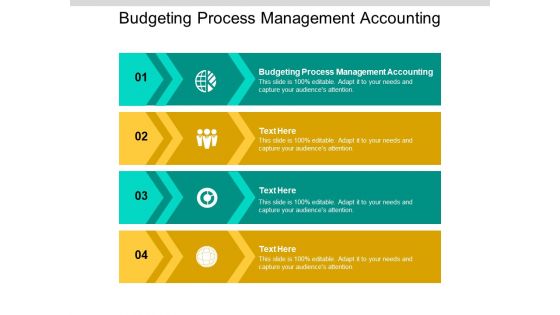 Budgeting Process Management Accounting Ppt PowerPoint Presentation Summary Slides Cpb Pdf