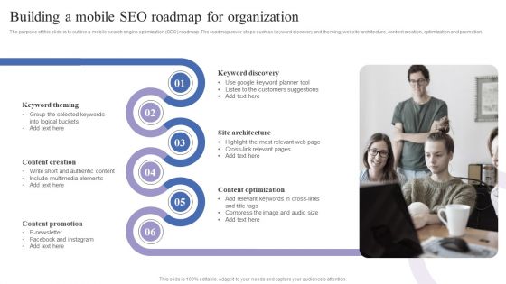 Building A Mobile Seo Roadmap For Organization Mobile Search Engine Optimization Guide Guidelines PDF