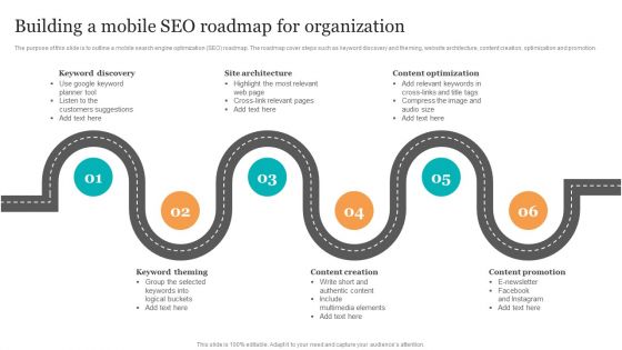 Building A Mobile Seo Roadmap For Organization Search Engine Optimization Services To Minimize Brochure PDF