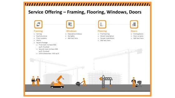 Building Assembly Conservation Solutions Service Offering Framing Flooring Windows Doors Ppt Styles Background Image PDF