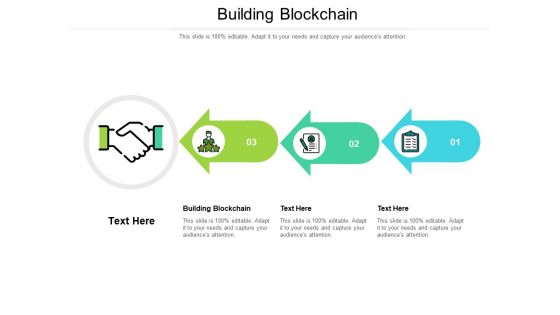 Building Blockchain Ppt PowerPoint Presentation Summary Pictures Cpb Pdf