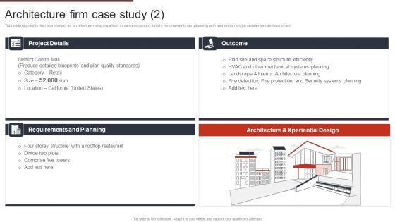 Building Design Firm Details Architecture Firm Case Study Ppt Ideas Graphic Images
