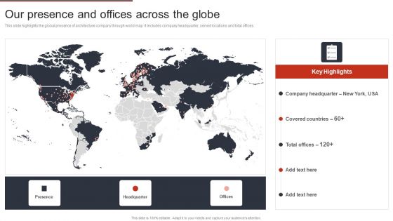 Building Design Firm Details Our Presence And Offices Across The Globe Guidelines PDF