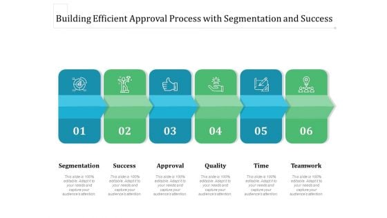 Building Efficient Approval Process With Segmentation And Success Ppt PowerPoint Presentation File Sample PDF