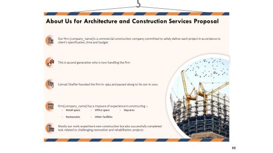 Building Engineering Services Proposal Ppt PowerPoint Presentation Complete Deck With Slides