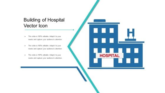Building Of Hospital Vector Icon Ppt PowerPoint Presentation Professional Background Images PDF