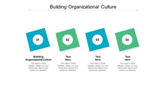 Building Organizational Culture Ppt PowerPoint Presentation Pictures Example Topics Cpb