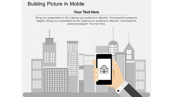 Building Picture In Mobile Powerpoint Templates Building Picture In Mobile Powerpoint Templates