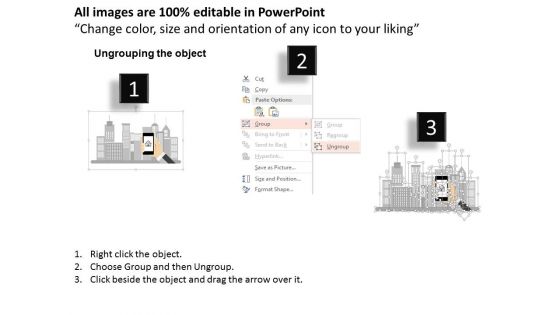 Building Picture In Mobile Powerpoint Templates