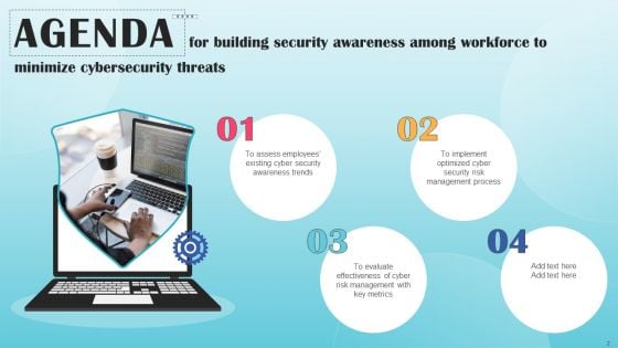 Building Security Awareness Among Workforce To Minimize Cybersecurity Threats Ppt PowerPoint Presentation Complete Deck With Slides