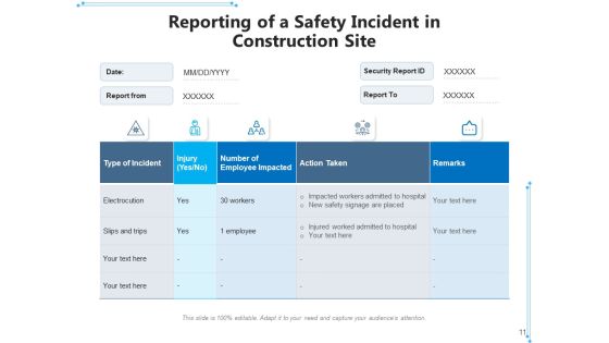 Building Site Safety Project Strategies Ppt PowerPoint Presentation Complete Deck Slide11