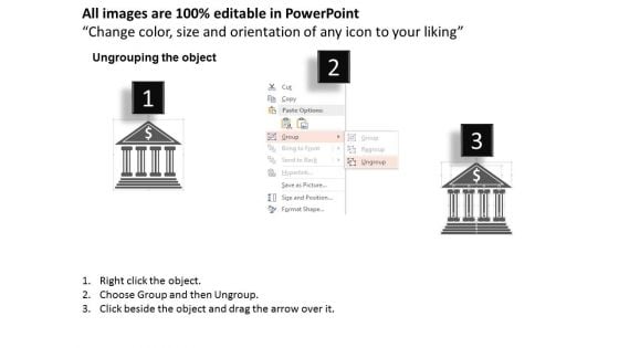 Building With Dollar Symbol Powerpoint Templates
