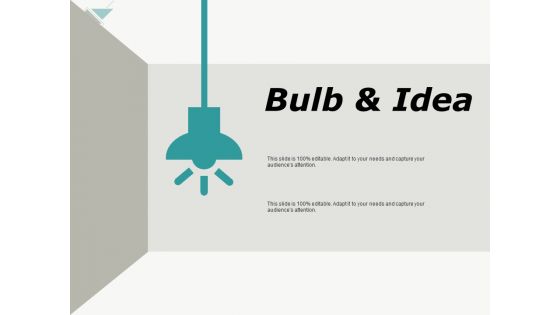 Bulb And Idea Innovation Ppt PowerPoint Presentation Slides Display