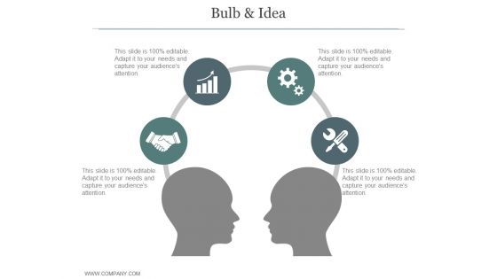 Bulb And Idea Ppt PowerPoint Presentation Samples
