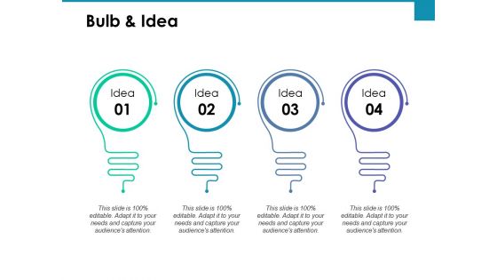 Bulb Idea Technology Ppt PowerPoint Presentation Professional Inspiration