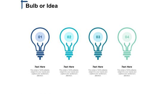 Bulb Or Idea Competitive Differentiation Ppt PowerPoint Presentation Summary Guidelines