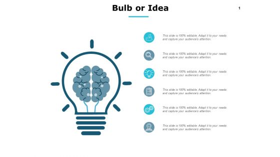 Bulb Or Idea Innovation Ppt PowerPoint Presentation File Brochure