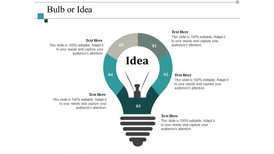 Bulb Or Idea Innovation Ppt PowerPoint Presentation Infographics Topics