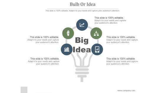 Bulb Or Idea Ppt PowerPoint Presentation Clipart