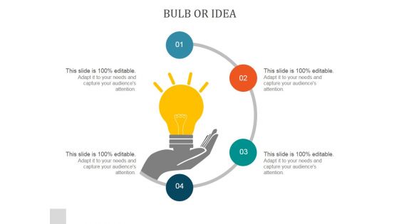 Bulb Or Idea Ppt PowerPoint Presentation Design Templates