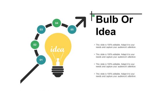 Bulb Or Idea Ppt PowerPoint Presentation File Examples