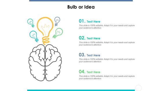 Bulb Or Idea Ppt PowerPoint Presentation File Layout