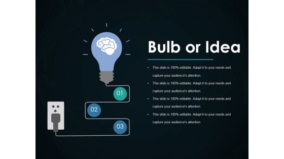 Bulb Or Idea Ppt PowerPoint Presentation Gallery Layout