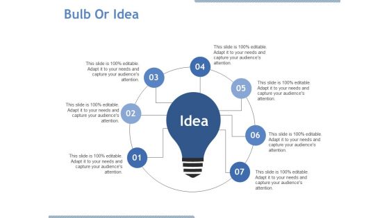 Bulb Or Idea Ppt PowerPoint Presentation Icon Background Image