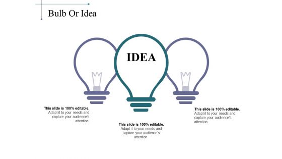 Bulb Or Idea Ppt PowerPoint Presentation Icon Files