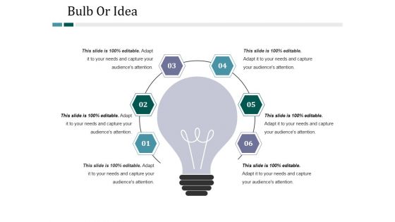 Bulb Or Idea Ppt PowerPoint Presentation Icon Gallery