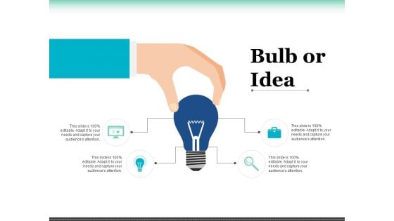 Bulb Or Idea Ppt PowerPoint Presentation Icon Outline